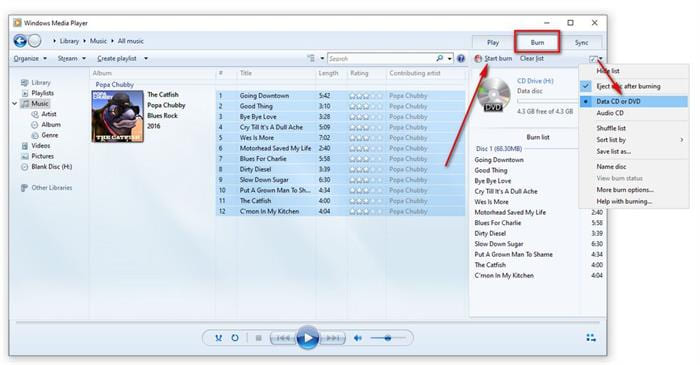 burn youtube videos to dvd via wmp