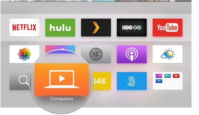 Computers app on Apple TV