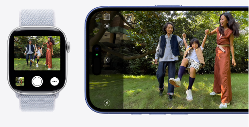 iPhone Camera App on Apple Watch