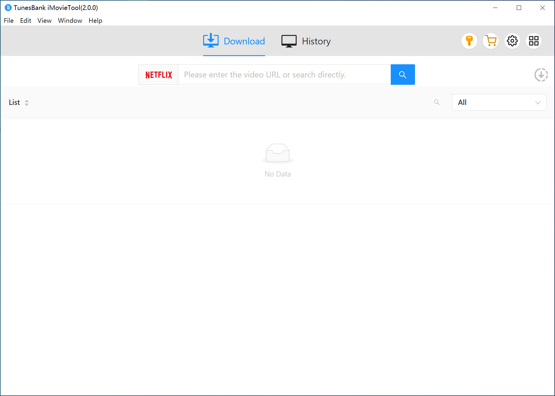 netflix interface